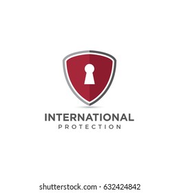 shield security  logo icon vector template