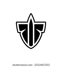 protección de seguridad de protección de protección de seguridad de inicio de juegos logotipo de ilustración de vector diseño