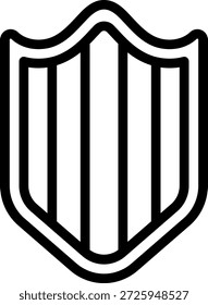 Escudo, Segurança, proteção, ícone de arma