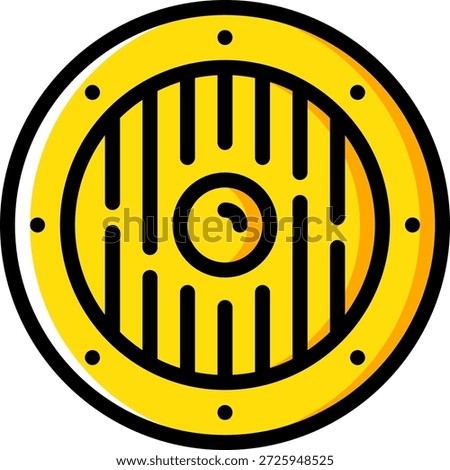 Shield, Security, protection, weapon icon