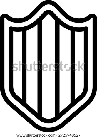 Shield, Security, protection, weapon icon