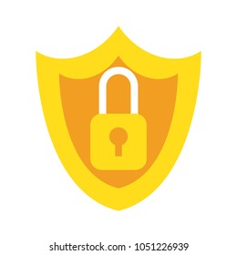 Shield security symbol