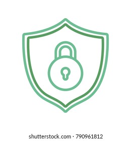 Shield security symbol