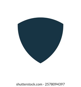 Shield Shape Icon Vector Template