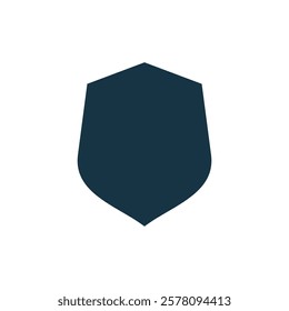Shield Shape Icon Vector Template
