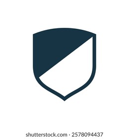Shield Shape Icon Vector Template