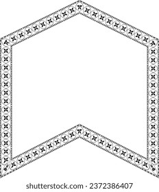 
Shield Shape Square Frame horizontal vintage frames flower floral border Luxury ornate art leaf Elements design silhouette black border retro badge decoration 