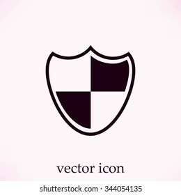 Shield sign icon