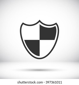 Shield sign icon