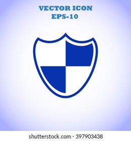 Shield sign icon