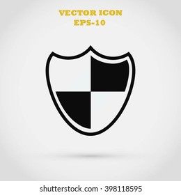 Shield sign icon