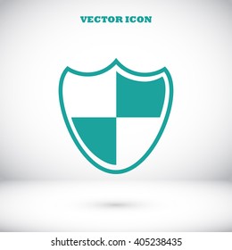 Shield sign icon