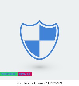 Shield sign icon