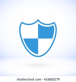 Shield sign icon