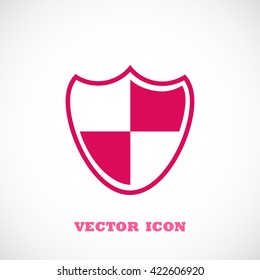 Shield sign icon