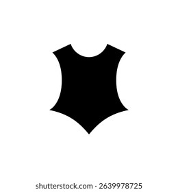 Shield Silhouette Isolated Vector Icon