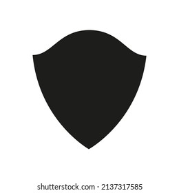 Escuche la silueta. Cartel de protección. Símbolo negro protector y de seguridad. Vector aislado en blanco.