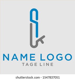 shield SK logo Logo Illustration