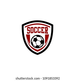 Soccer Football Badges Labels Vector Set Stock Vector (Royalty Free ...