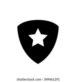 shield star icon