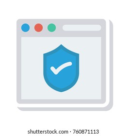  shield sticker icon
