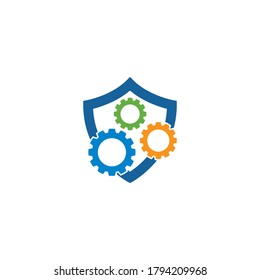 Shield stock illustration template vector design