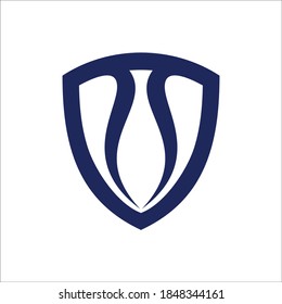 diseño de logotipo vectorial de ilustraciones rayadas