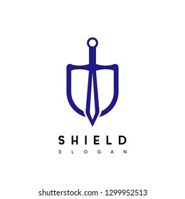 Shield Sword Logo Design Inspiration