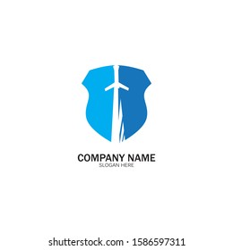 Shield and Sword logo icon design template.Guardian icon.security element.
