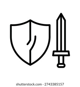 A shield  