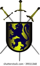 shield and swords