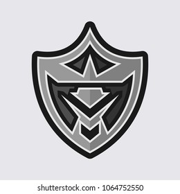 Shield Symbol. Icon. Logo. Vector eps 10.