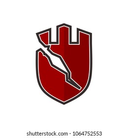 Shield Symbol. Icon. Logo. Vector eps 10.