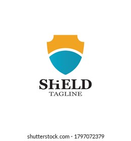 Diseño de ilustraciones vectoriales de símbolos Escudo