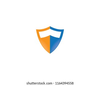 Shield symbol illustration