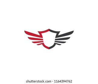 Shield symbol illustration