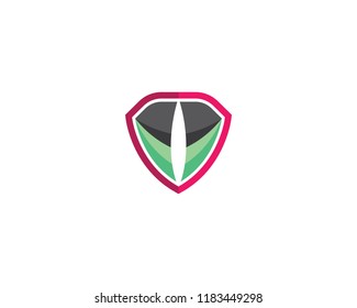 Shield symbol illustration