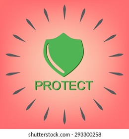 shield, a symbol of protection. shield