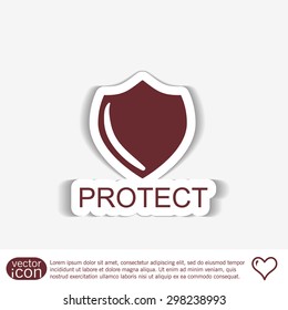 shield, a symbol of protection. shield