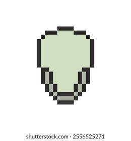 shield symbol protection pixel art