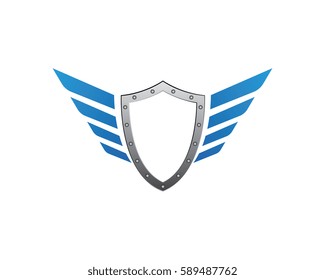 Shield symbol Vector illustration