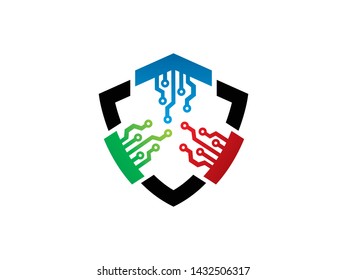Electric Shield Logo Images Stock Photos Vectors Shutterstock