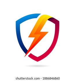 Schildddecke-Logo-Konzept