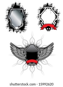 Shield. Vector.