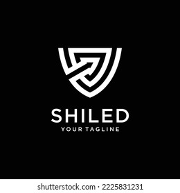 vector de pantalla con diseño de logotipo de flecha