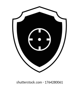 SHIELD Vector Flat Design iconic