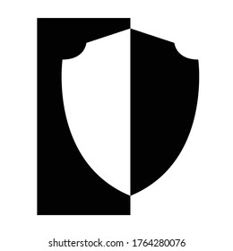 SHIELD Vector Flat Design iconic