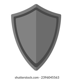 Shield Vector Flat Illustration and Icon