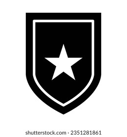 Shield Vector Glyph Icon For Personal And Commercial Use.
