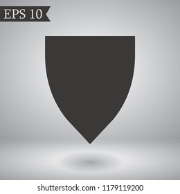 shield vector icon 10 eps